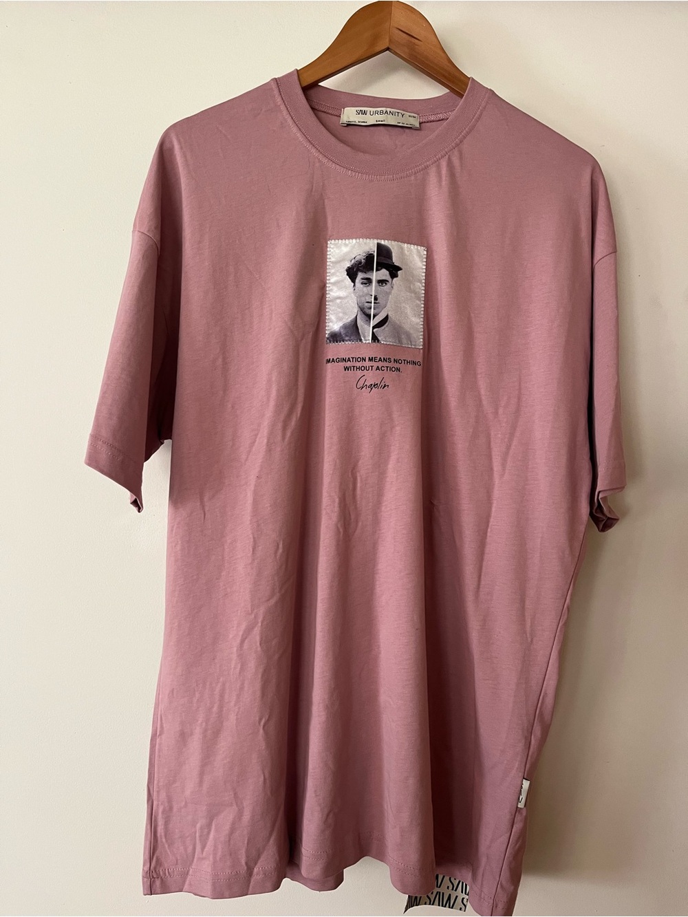 SAW Urbanity Chaplin T-Shirt Embroidered & Screen Print
